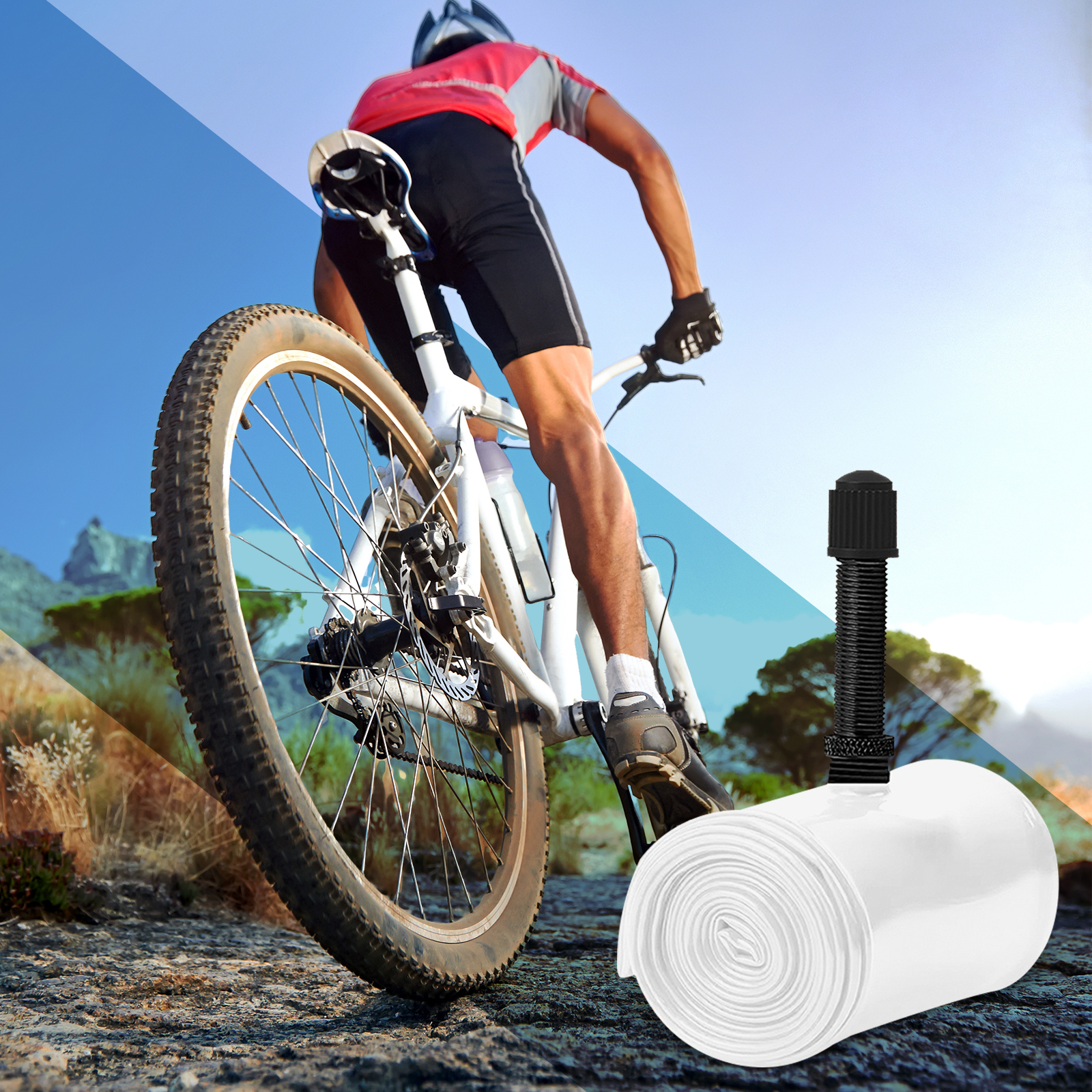Mountain Biking Youtube - TPU Road Bike Inner Tube with