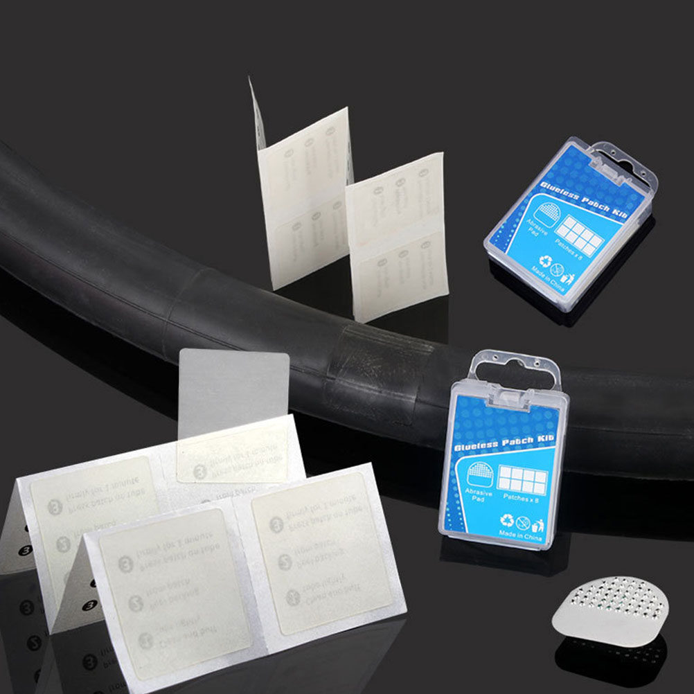 Mountain Biking Youtube - 1Set Self Adhesive Tire Patch Kit
