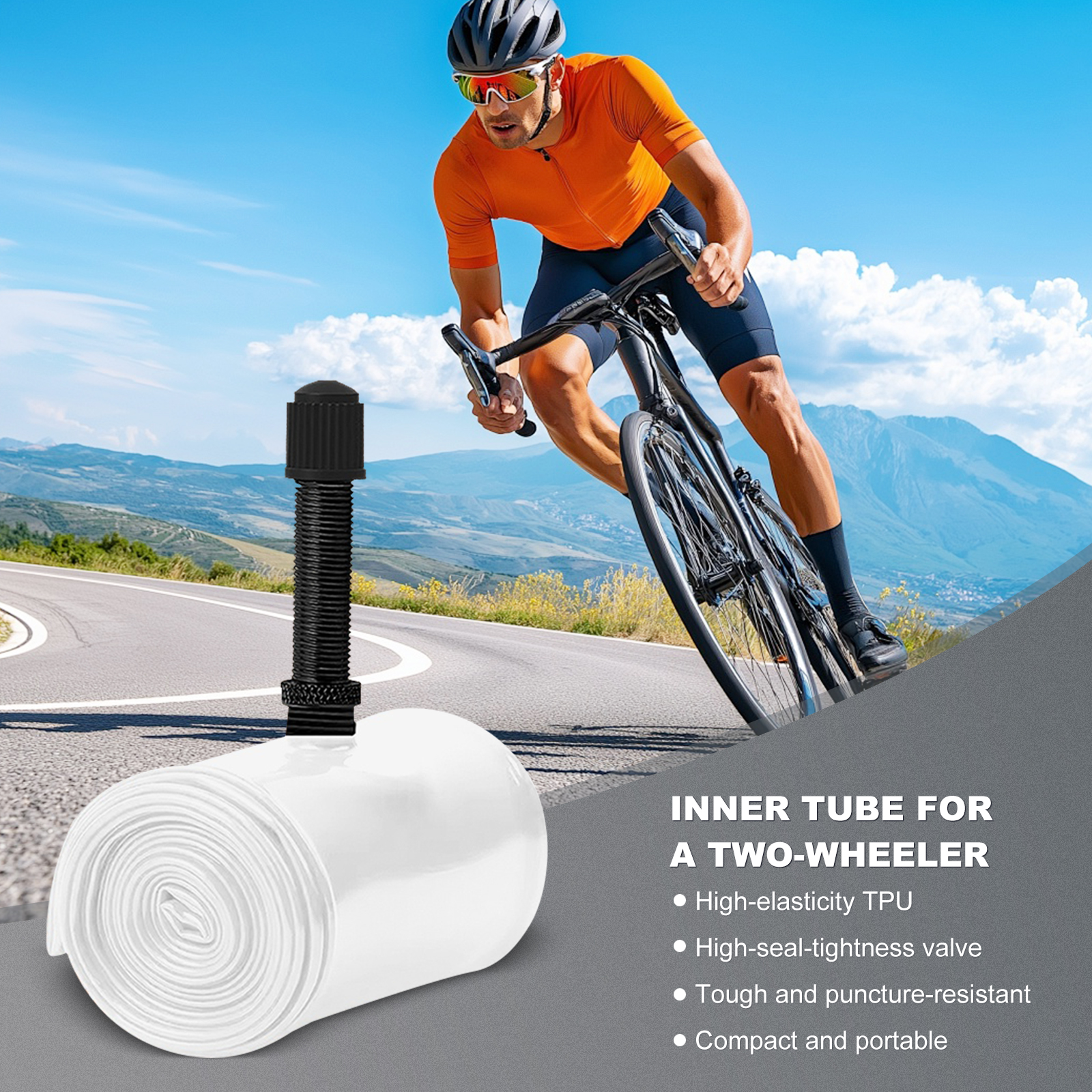 TPU Road Bike Inner Tube with  - Mountain Biking Youtube incelemesi ve fiyatı