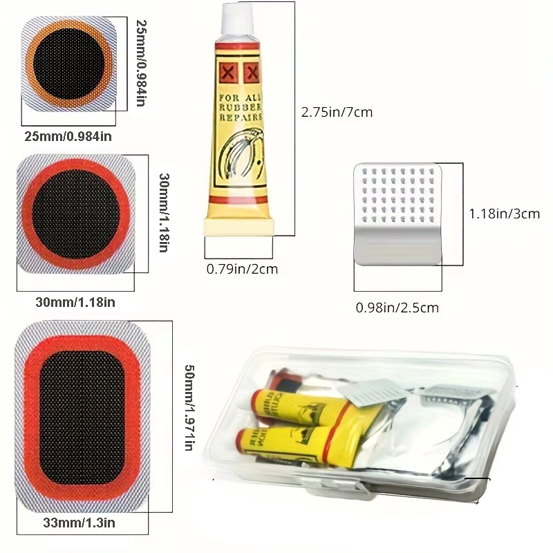 39pcs Bike Tire Repair Kit - B - Mountain Biking Youtube incelemesi ve fiyatı