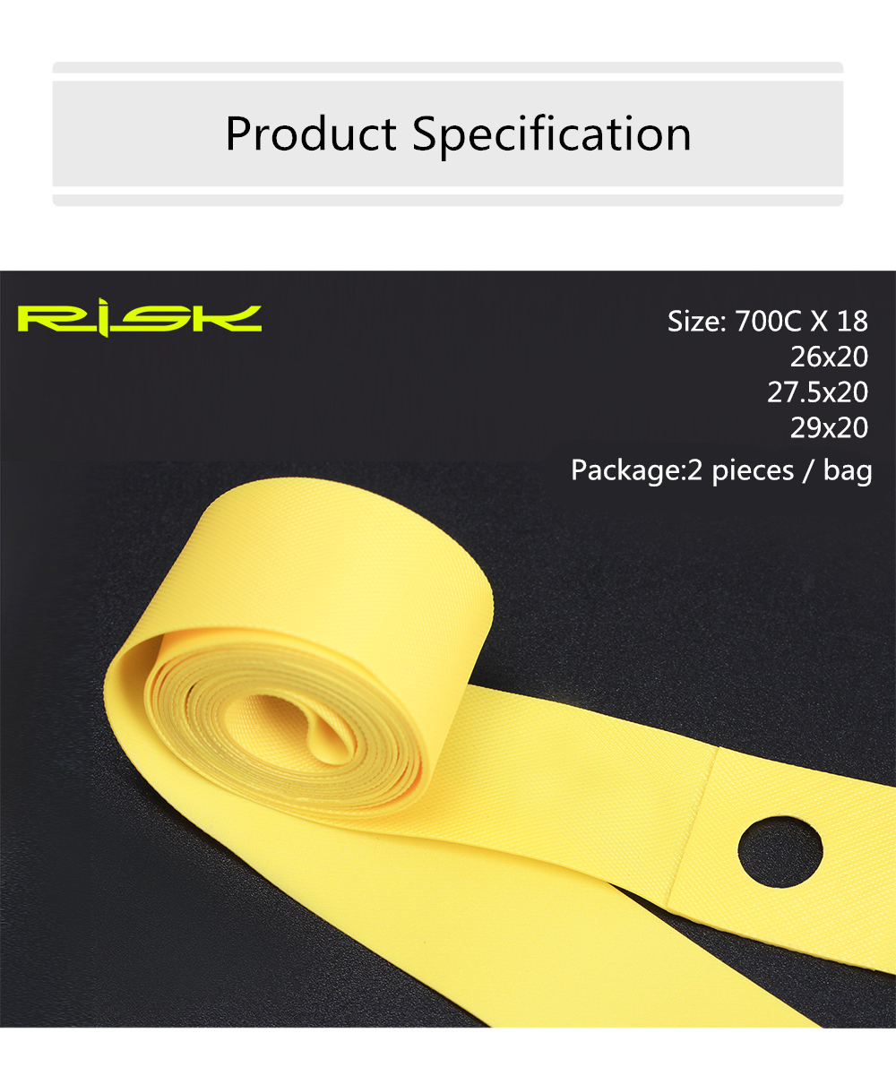 2pcs RISK Bicycle Rim Strip Ti - Mountain Biking Youtube incelemesi ve fiyatı