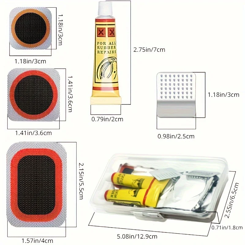 32pcs Bike Tire Repair Kit - B - Mountain Biking Youtube incelemesi ve fiyatı
