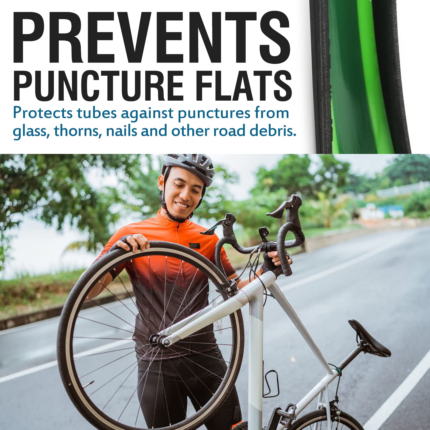 Bike Tire Liner-Help Prevent F - Mountain Biking Youtube incelemesi ve fiyatı