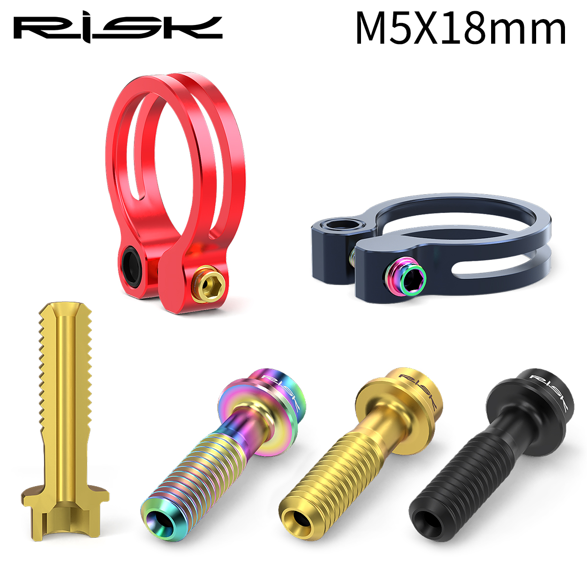 RISK M5x18mm Seat Screws Mount - Mountain Biking Youtube incelemesi ve fiyatı