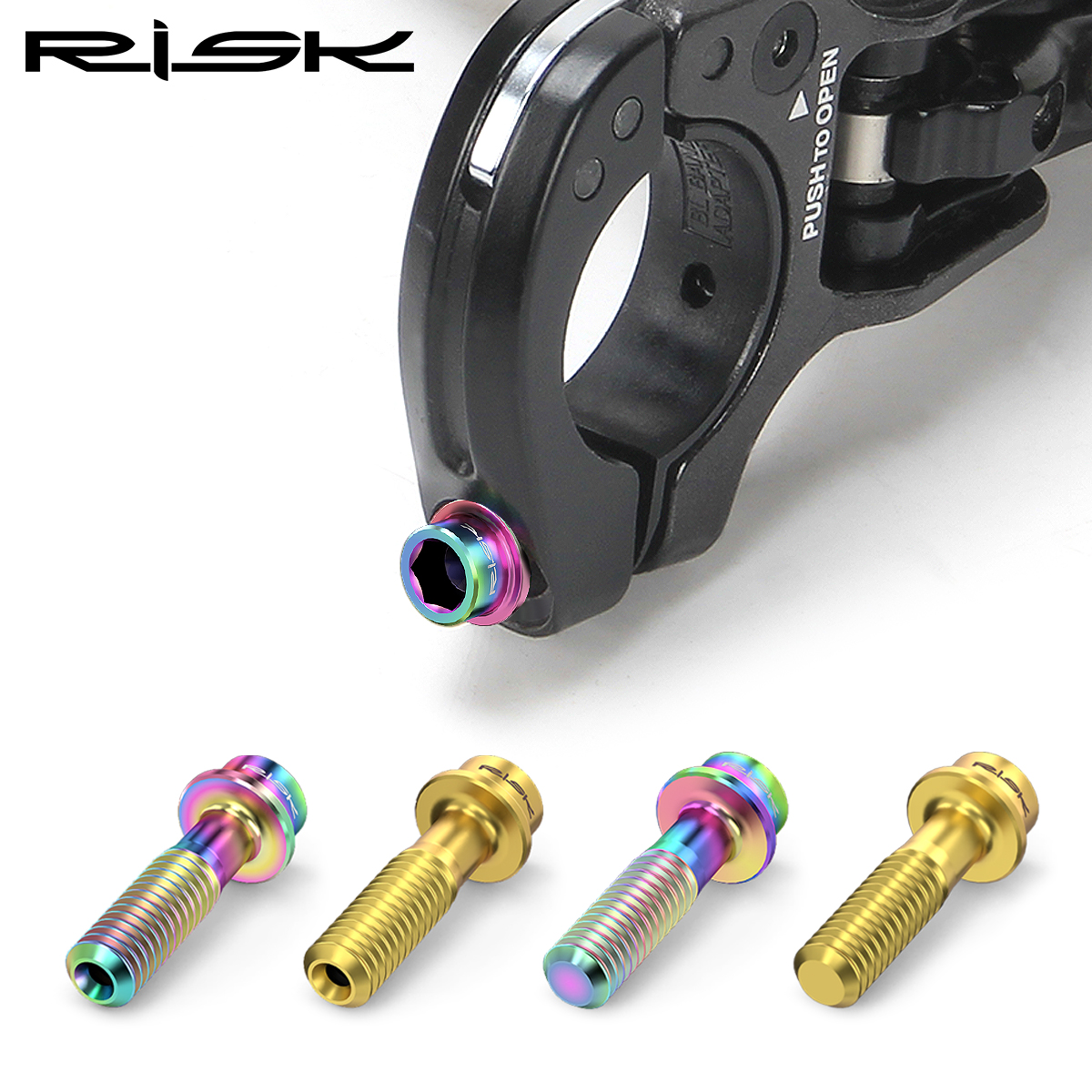RISK M5x18mm Seat Screws Mount - Mountain Biking Youtube incelemesi ve fiyatı