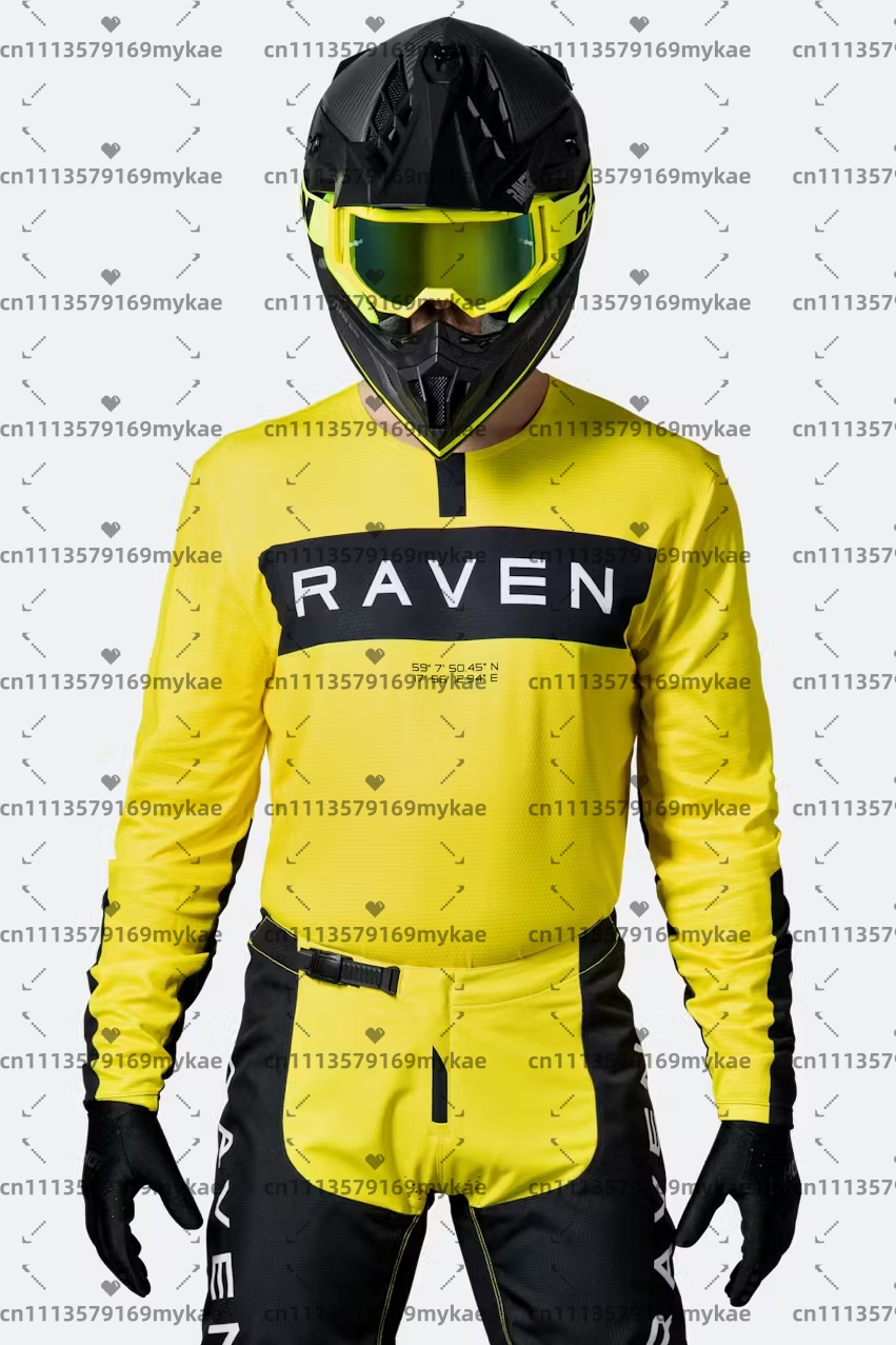 Men's Raven Jersey DH Motorcyc - Mountain Biking Long Sleeve Shirt incelemesi ve fiyatı