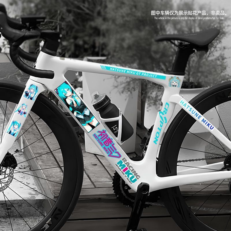 Hatsune Miku peripheral sticke - Mountain Biking In Japan incelemesi ve fiyatı